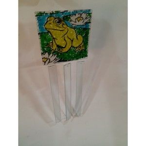 Frog Wind Chimes. Glass